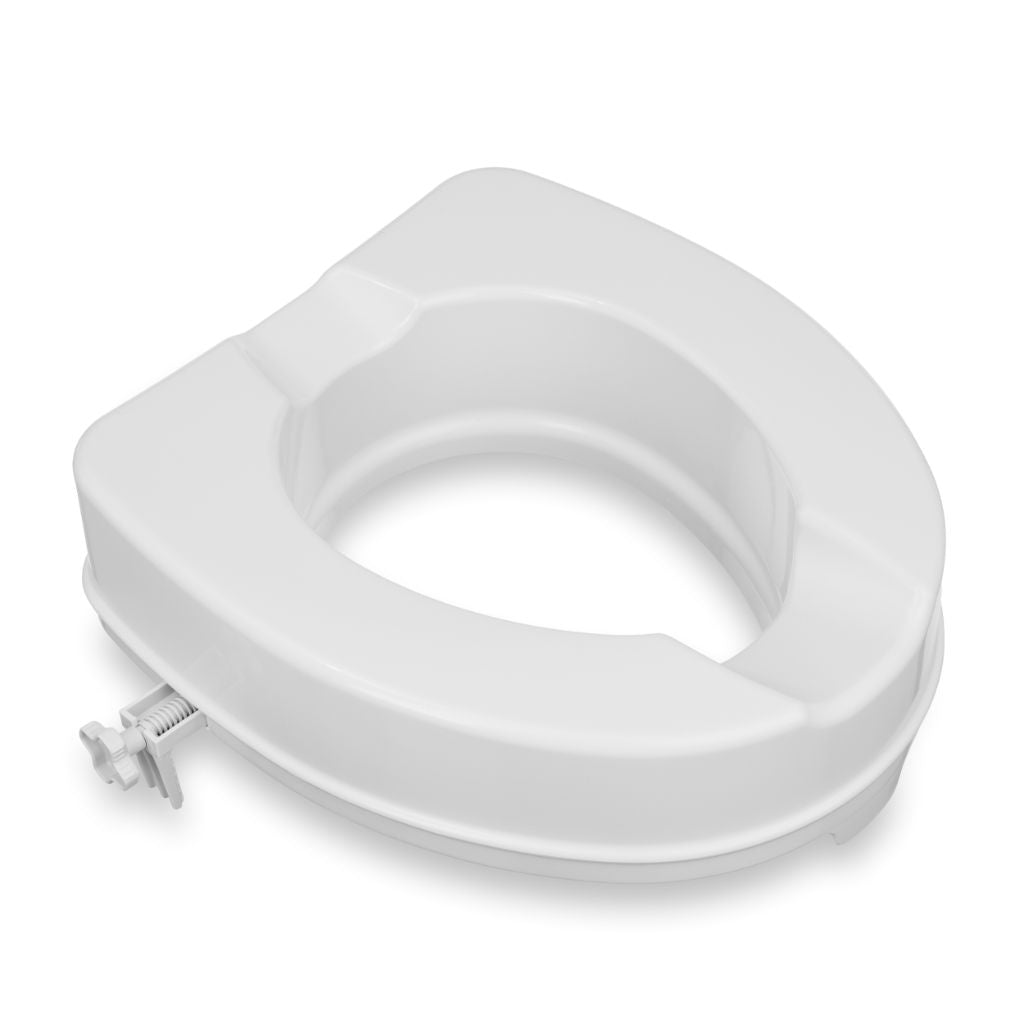 Basis-Toilettensitzerhöhung ohne Deckel