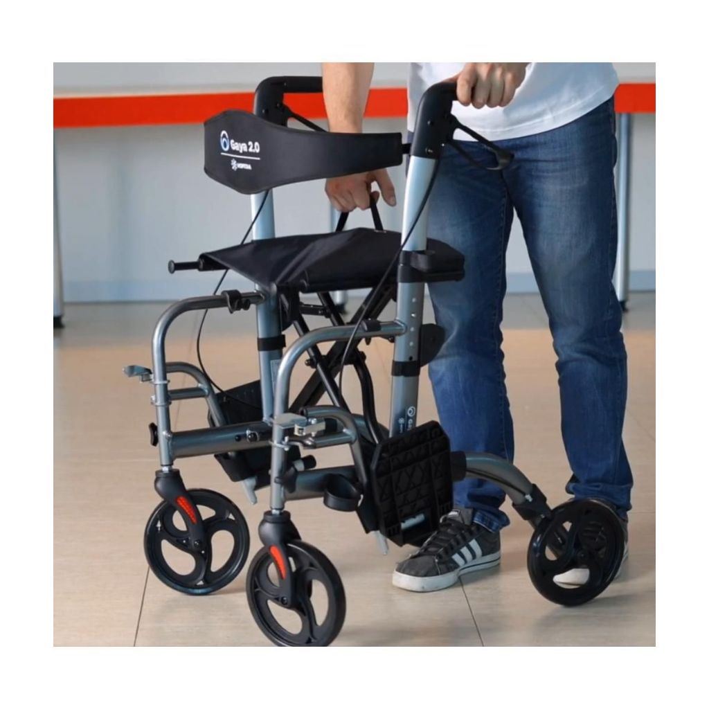 GAYA Rollstuhl & Rollator in 1 | MORETTI
