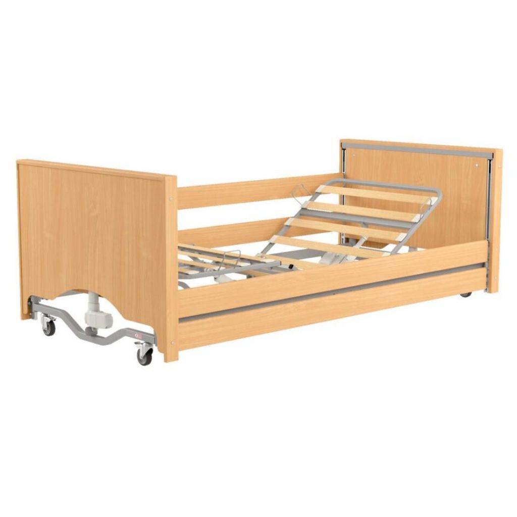 DREAM TIM LOW DELUXE elektrisches Pflegebett - niedriges Modell