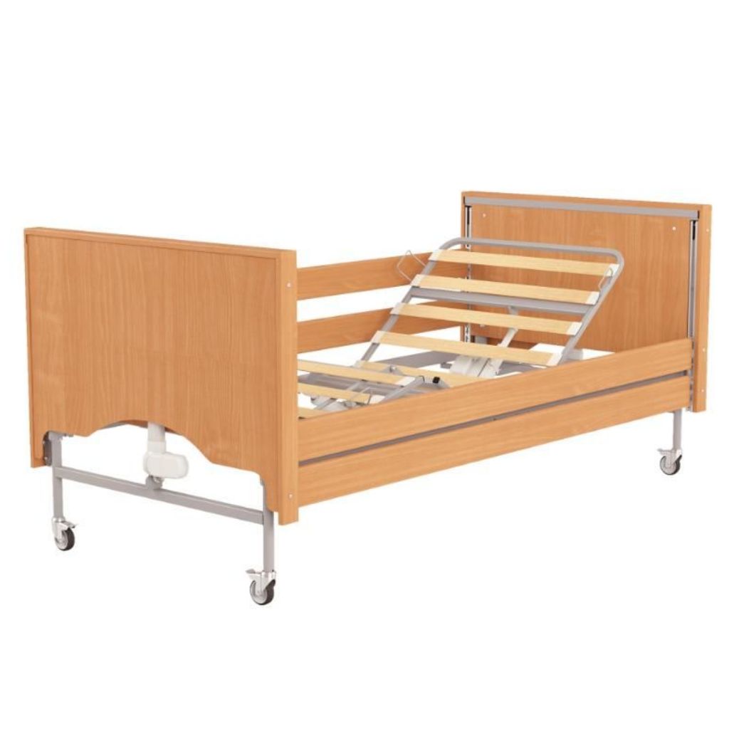 DREAM TIM LOW DELUXE elektrisches Pflegebett - niedriges Modell