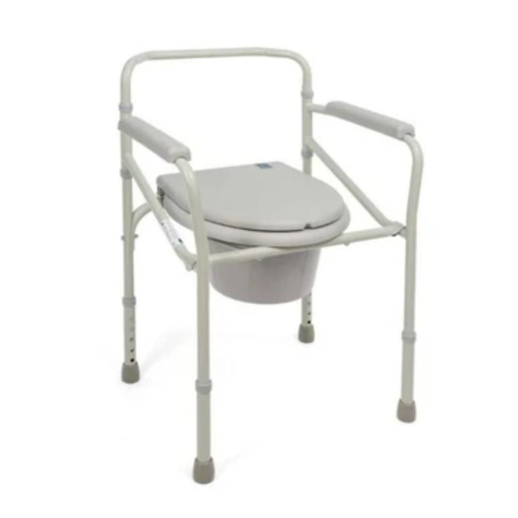 Basic faltbar toilettenstuhl / bettpfannensitz