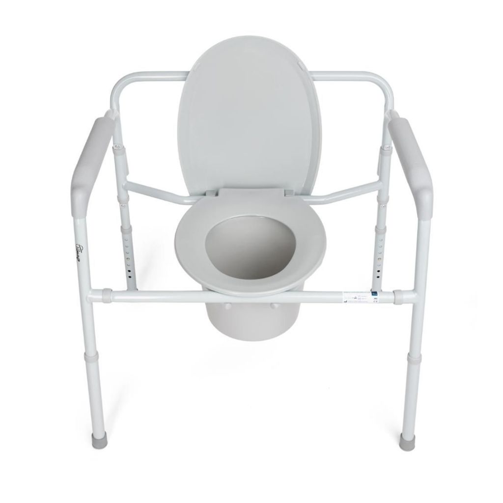 MAXIMUS Basic faltbarer Toilettenstuhl - Benutzergewicht 294 kg