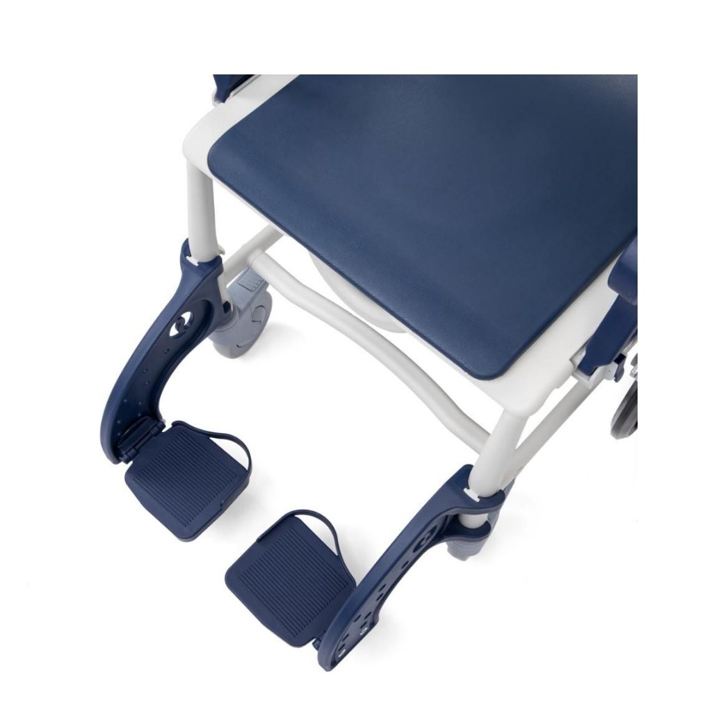 SANI TIM | 4-in-1 | Zum Fahren, für den Transport, als Toiletten- und Duschstuhl