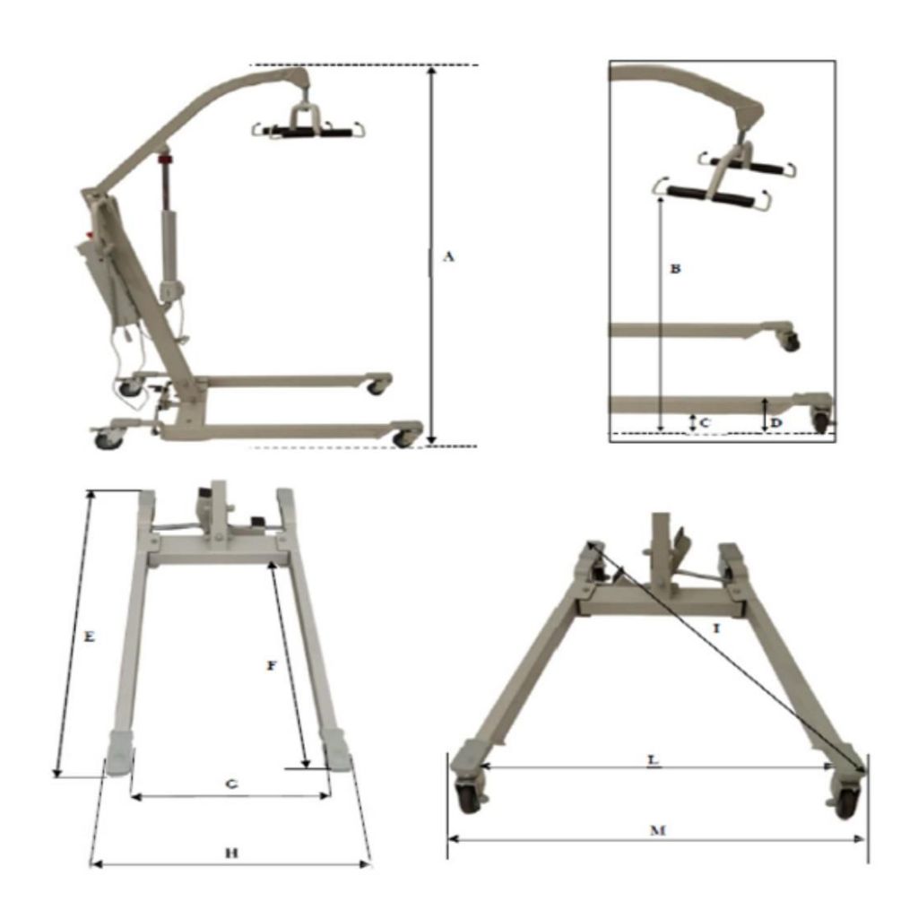 ELYROS | Elektrisk personlift | 200 kg