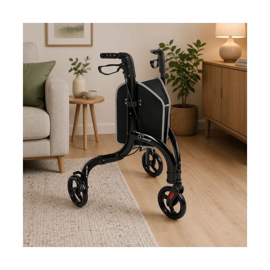 RAPID trehjulet rollator - 4,4 kg | TIMAGO