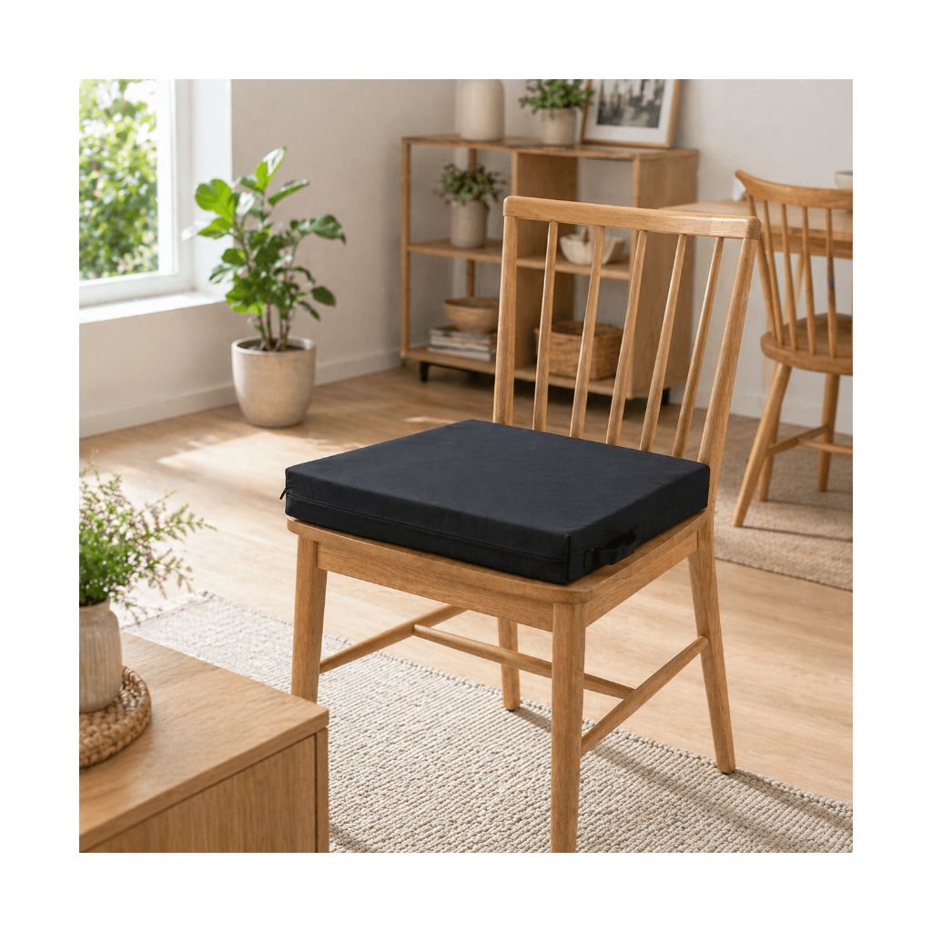 Siddepude med gel og memoryskum