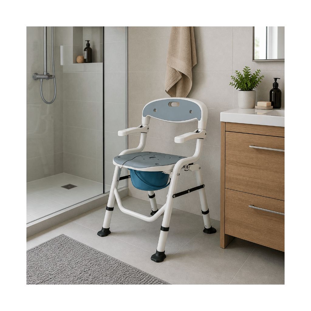 NEXO | Bade - und Toilettenstuhl | Klappbar