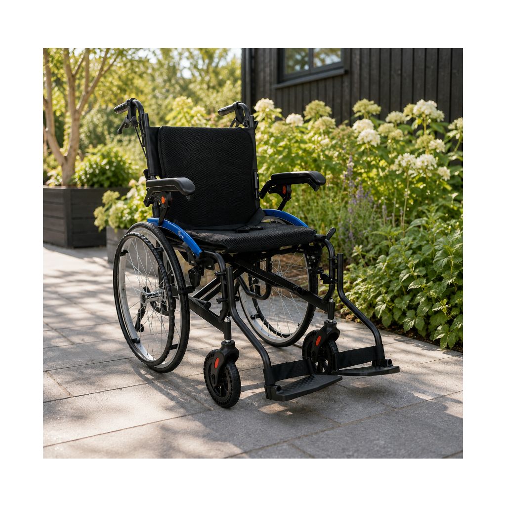 FLOW TIM | ultraleichter Rollstuhl - 11,9 kg | Komplettausstattung