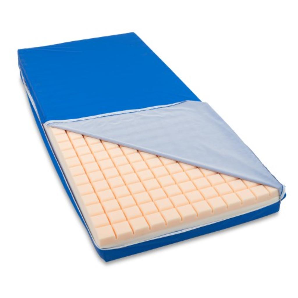 LUXUS 3-lagige druckentlastende Matratze mit wasserdichtem Bezug - 200 X 90 X 15