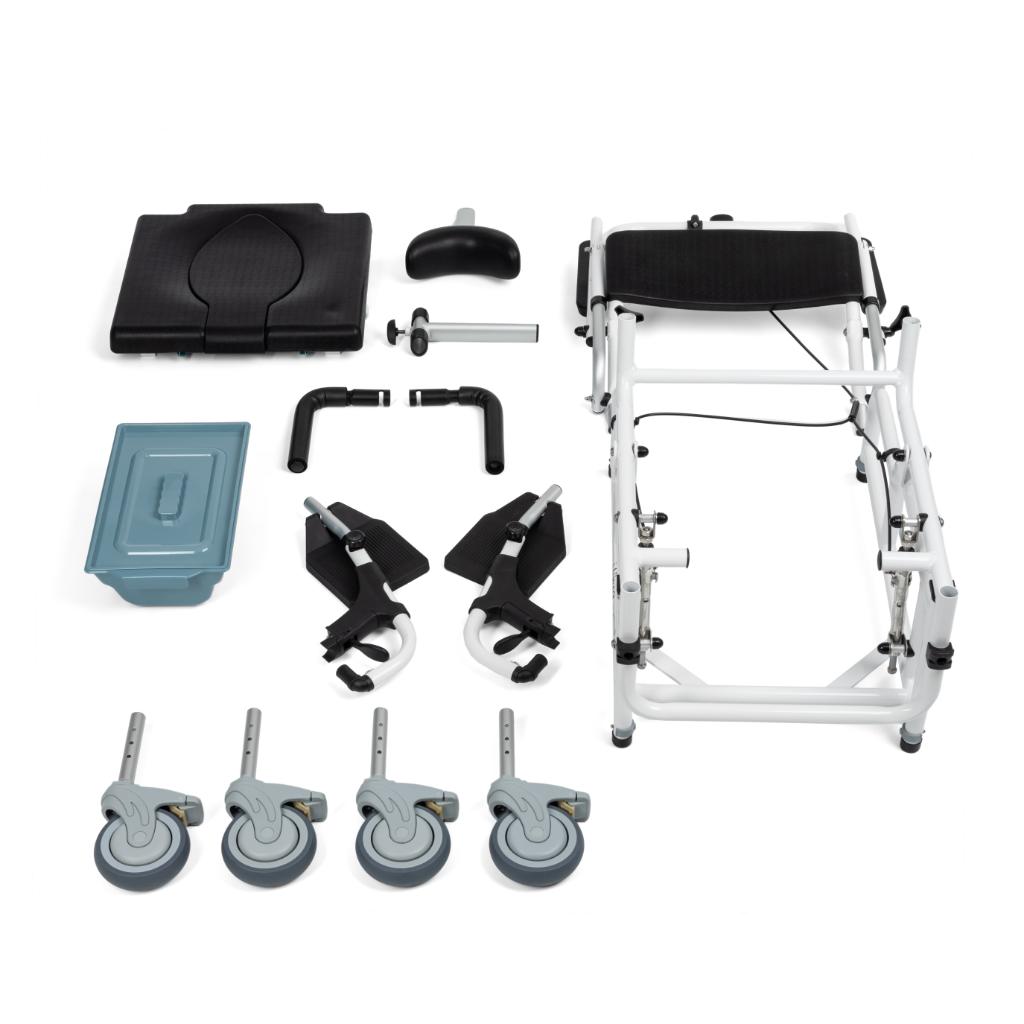 MASTER TIM PLUS | Kippfunktion | Bad-, Toiletten- und Transportstuhl