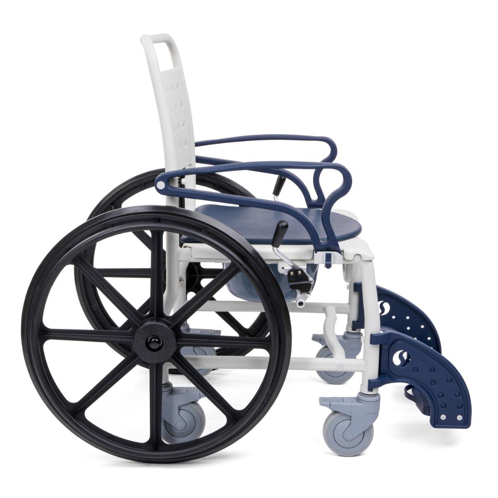SANI TIM | 4 in 1 | Fahr-, Transport-, Toiletten- und Badestuhl