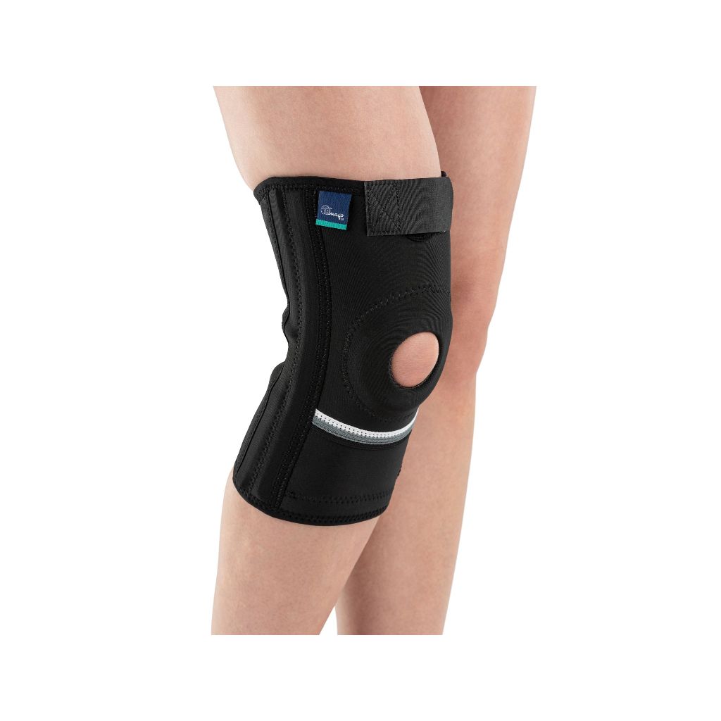 Kniebandage mit eingenähten Schienen - elastisch | TIMAGO