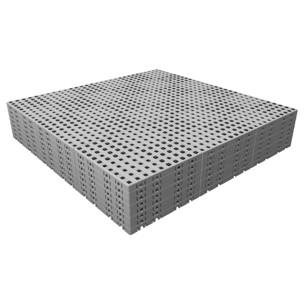 SELBSTAUFBAU - Plattform für den Innen- und Außenbereich (75 x 75 cm)