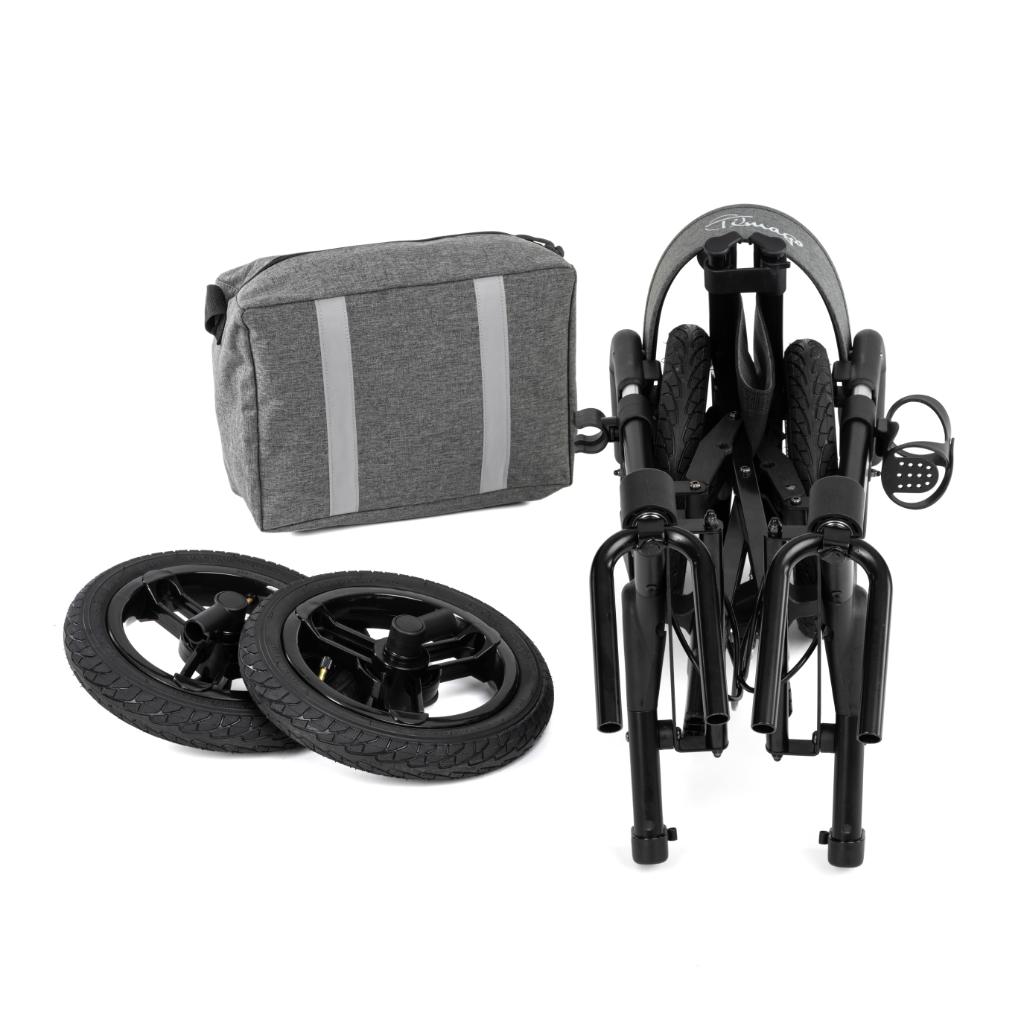 RANGER AIR BLACK Rollator mit Lufträdern | TIMAGO