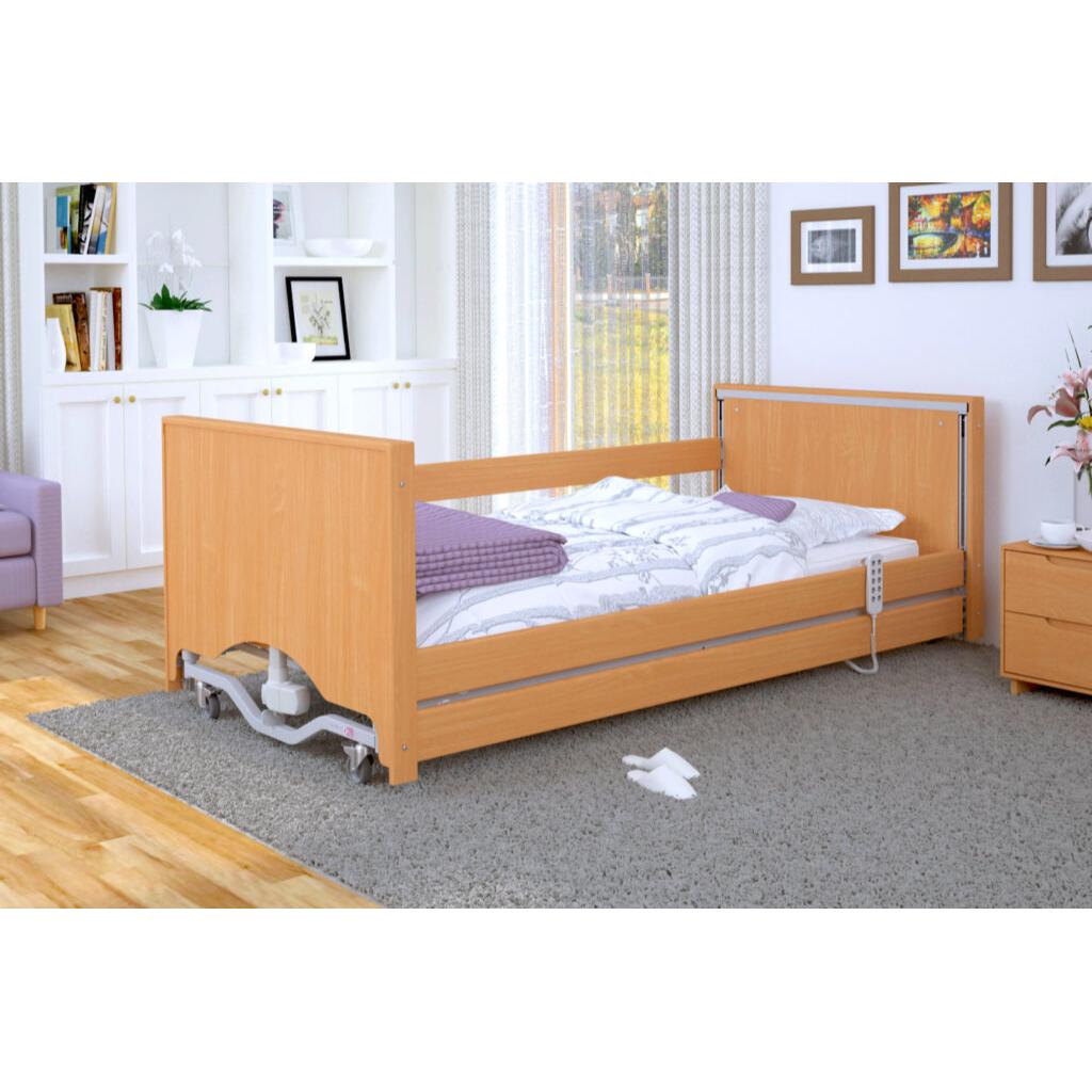 DREAM TIM LOW DELUXE elektrisches Pflegebett - niedriges Modell
