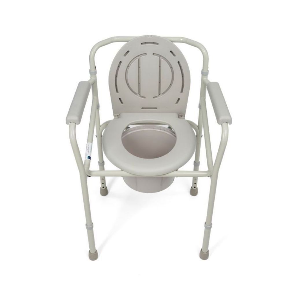 Einfacher faltbarer Toilettenstuhl / Beckenstuhl