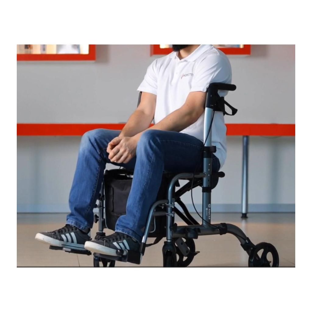 GAYA Rollstuhl & Rollator in 1 | MORETTI