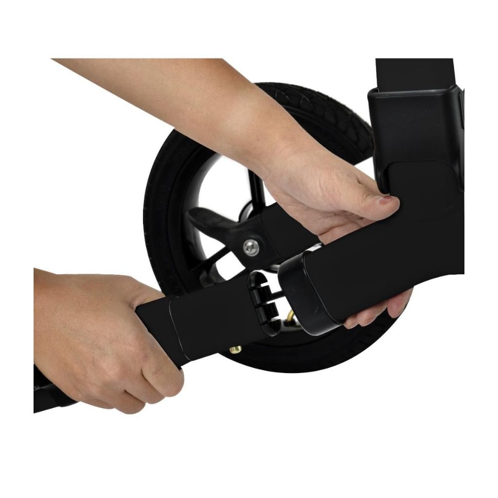 RANGER AIR BLACK Rollator mit Luftreifen | TIMAGO