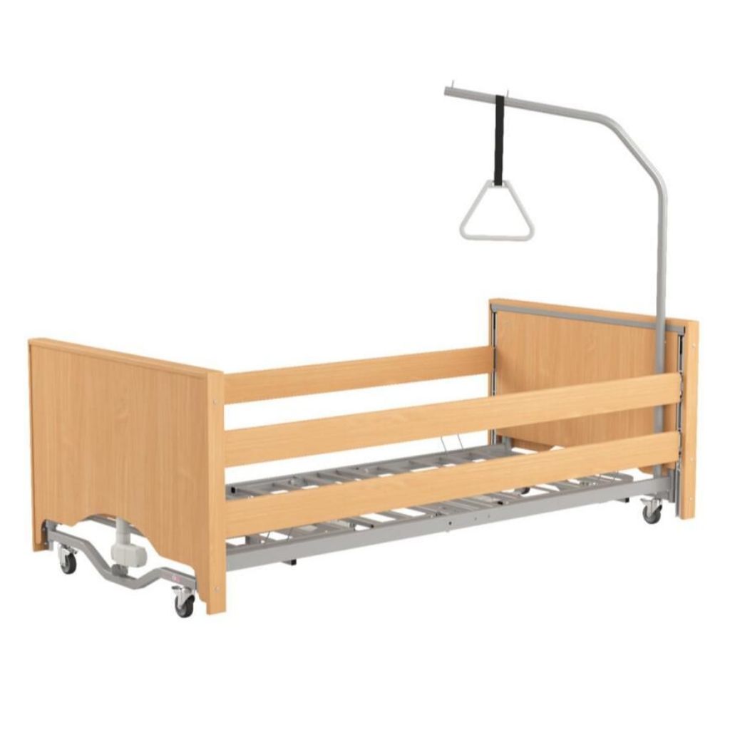 DREAM TIM LOW DELUXE elektrisches Pflegebett - niedriges Modell