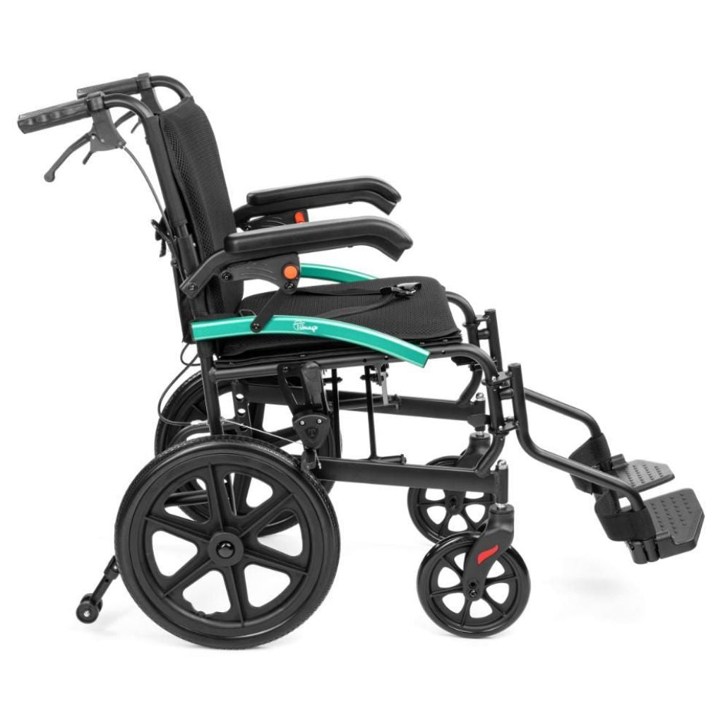ACTIVE TIM Ultraleichter Transportrollstuhl - 9,8 kg
