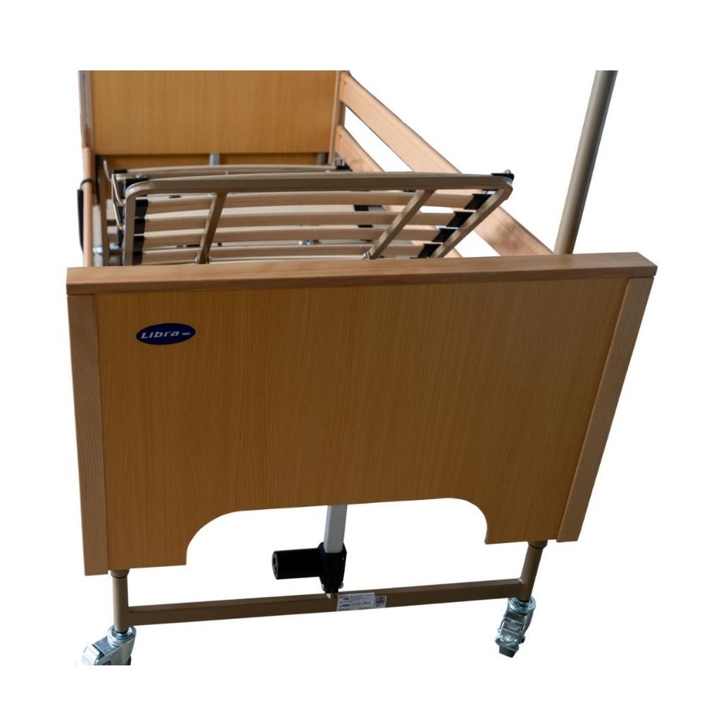 LIBRA elektrisches Pflegebett - Buche