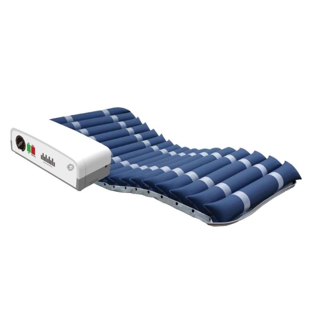 AIR Druckentlastende Wechseldruckmatratze inkl. Pumpe und Bezug