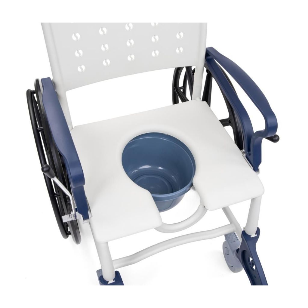 SANI TIM | 4 in 1 | Fahr-, Transport-, Toiletten- und Badestuhl