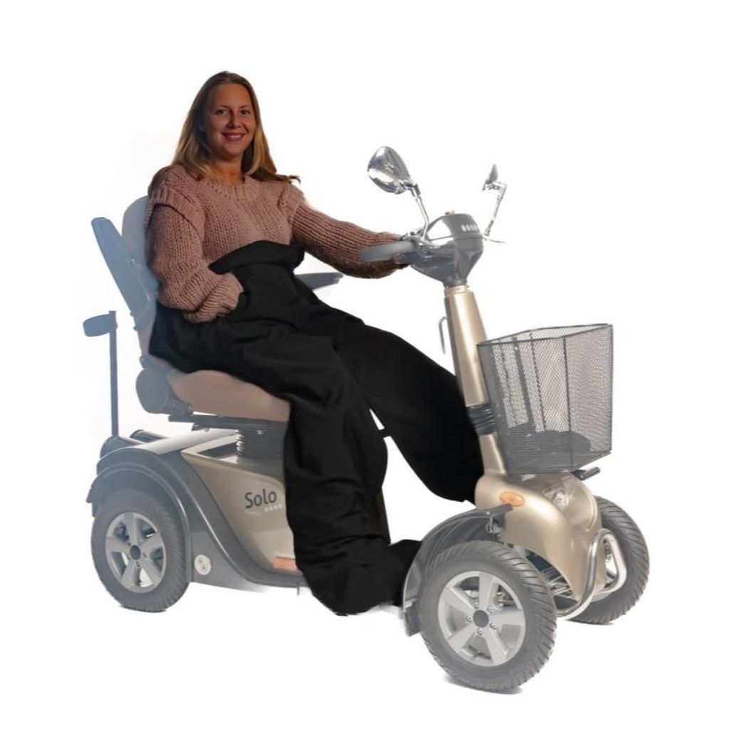 KOMFORT | Scooter- und Rollstuhldecke | 2 Beine