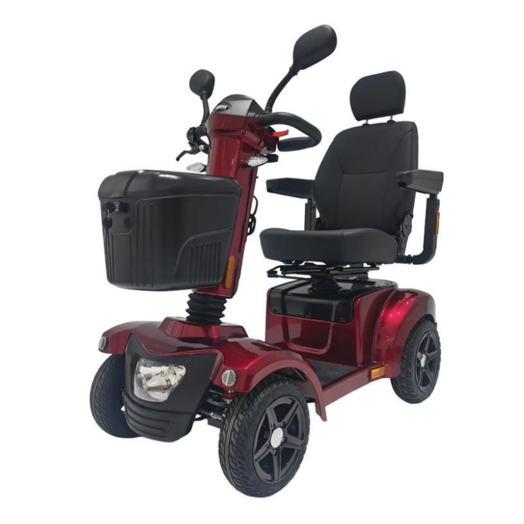PERSEUS RED Elektroroller | 15 km/h | 55 km | Luftreifen
