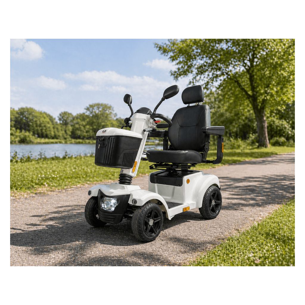 PERSEUS WHITE Elektroroller | 15 km/h | 55 km | Luftreifen