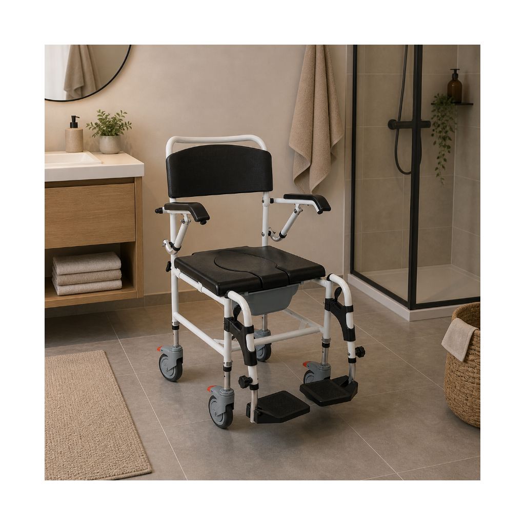 MASTER TIM | Bade-, Toiletten- und Transportstuhl