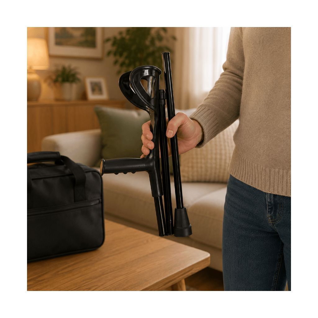 COMPACT TIM | Zusammenklappbare Krücke