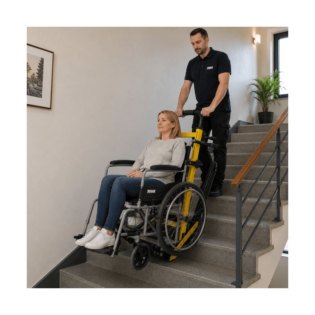 TREPPEN-ELEKTROROLLSTUHL | Treppenstuhl für Rollstuhl