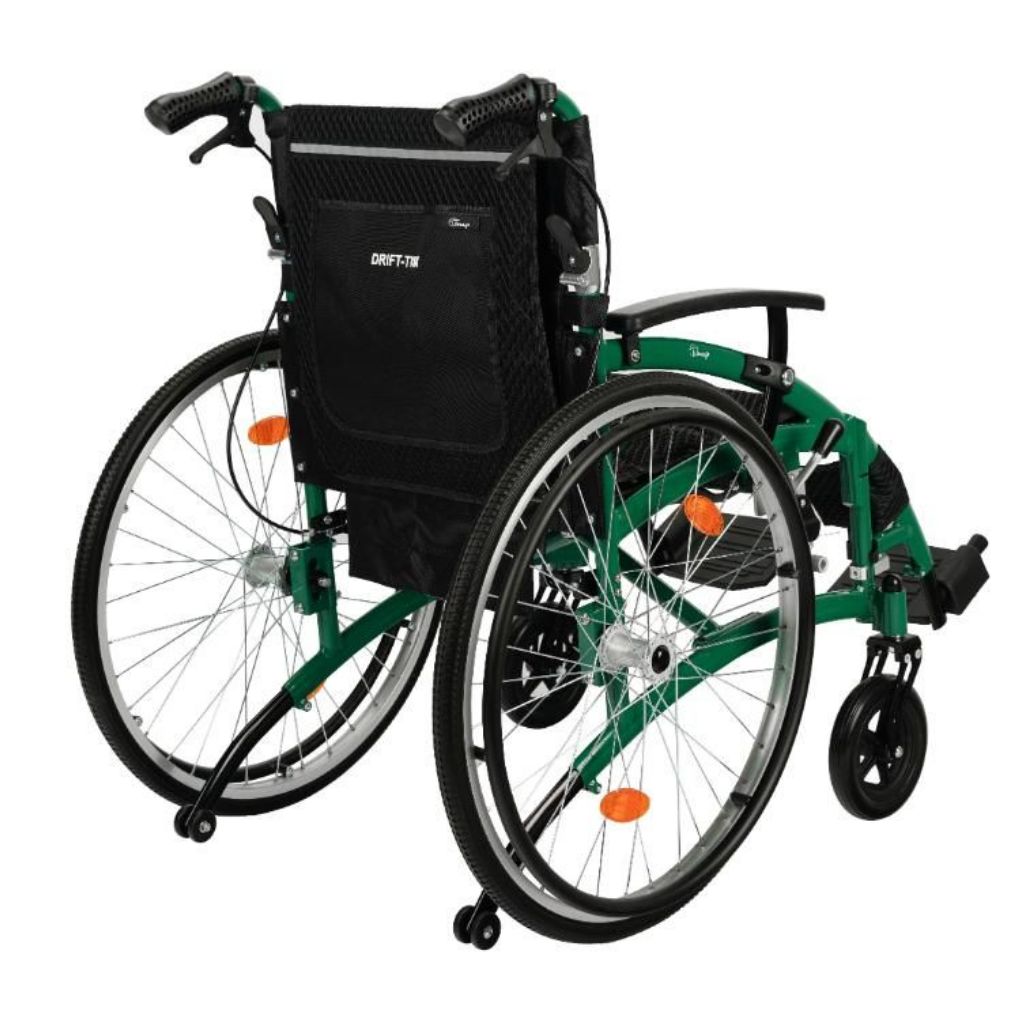 DRIFT TIM | Ultralet kørestol | 11,7 kg | Foldbar