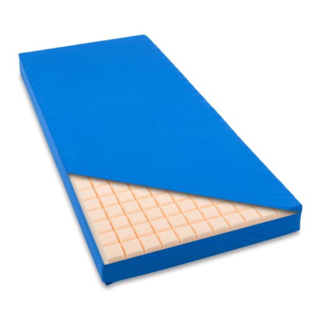 LUXUS 3-lagige druckentlastende Matratze mit wasserdichtem Bezug - 200 X 90 X 15